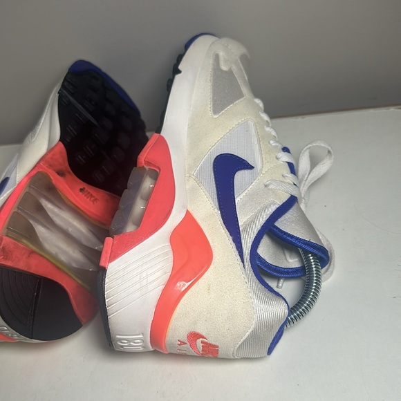 Nike airmax 180 retro ultramarine off white with pink and blue sneakers - Picture 5 of 9